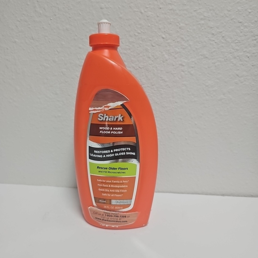 SHARK Wood Hard Floor Polish 24.9 oz. High Gloss Tile Stone Discontinued PARTIAL